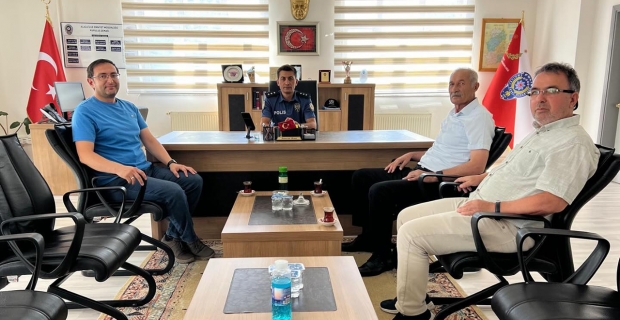 Alaca Ticaret Borsası’ndan Emniyet Müdürlüğü’ne hayırlı olsun ziyareti