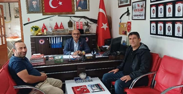 Memur-Sen ve Eğitim-Bir-Sen’den Zeki Dilmen’e Gaziler Günü ziyareti