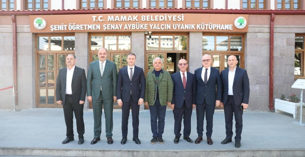 Alaca heyetinden Mamak Belediye Başkanı Veli Gündüz Şahin'e ziyaret