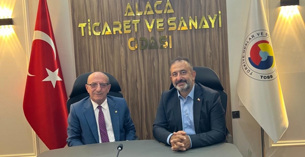 Çorum Belediye Başkan Yardımcısı Yağbat’tan Alaca TSO’ya ziyaret