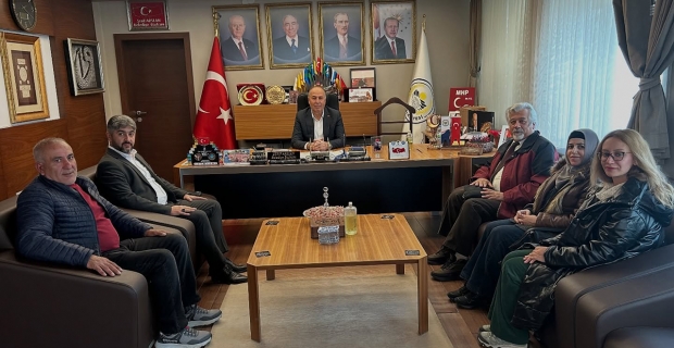 Alacahöyük Kazı Heyetinden Başkan Şerif Arslan’a ziyaret