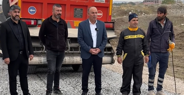 Başkan Arslan: “Alaca’da asfaltsız yol kalmayacak”