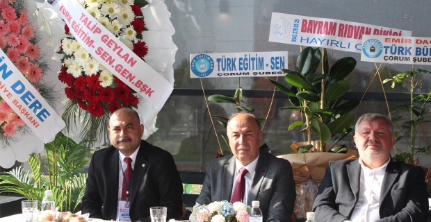 Başkan Şerif Arslan, Türk Tarım Orman-Sen genel kuruluna katıldı