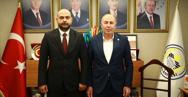 Burak Dölcü’den Başkan Arslan’a ziyaret