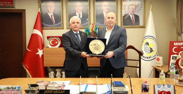 Veli Gündüz Şahin baba ocağında 