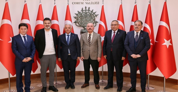 Veli Gündüz Şahin’den Vali Ali Çalgan’a ziyaret