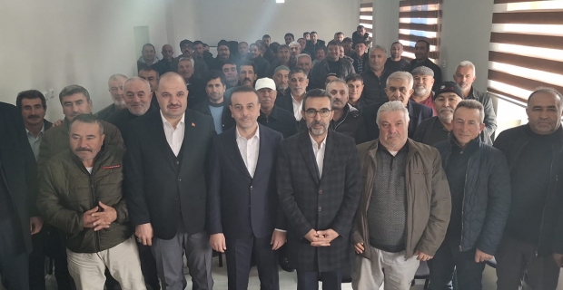 AK Parti İl Koordinatörü Gülaçtı Alaca’da teşkilatla buluştu