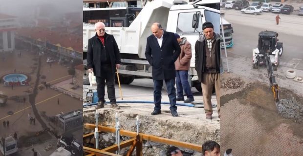 Alaca Cumhuriyet Meydanı’na Dijital Billboard kuruluyor