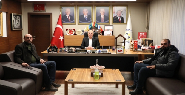 Çorum Safi Şeker’den Başkan Arslan’a ziyaret