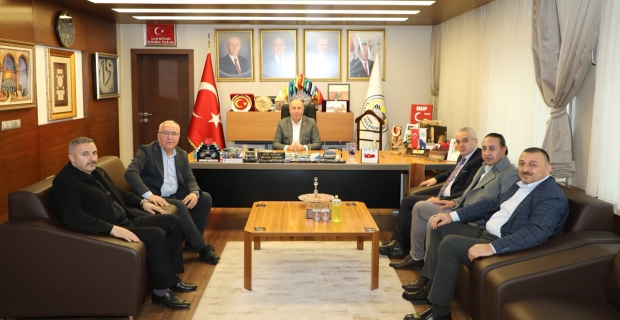 Sendika Başkanlarından Şerif Arslan’a ziyaret