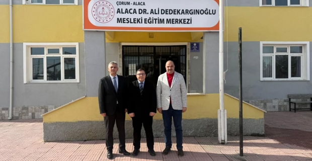 AK Parti Alaca İlçe Başkanı Gürsoy’dan MESEM’e ziyaret