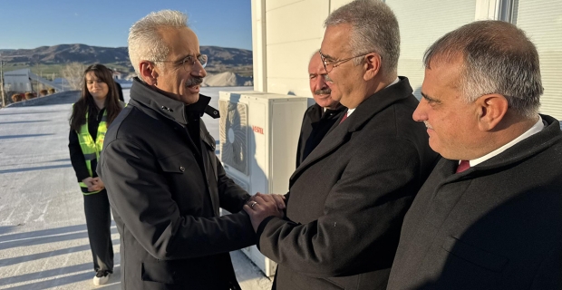 Bakan Uraloğlu hızlı tren için Çorum’da