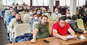 Ağaç pazarının satış ihalesi yapıldı
