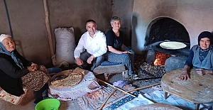 Kargın Köyü'nde İlçe Başkanı İsmail Çimen'in misafiri oldular