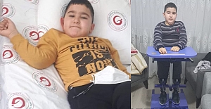 8 yaşındaki kas hastası Eren’e umut oldular