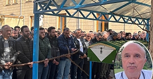 Sacit Kağızman son yolculuğuna uğurlandı