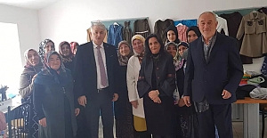 Büyük Camili ve Sarı Süleyman Köylerindeki kursları ziyaret ettiler