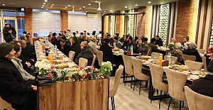 Müftülük personeli ile iftar yemeğinde buluştular