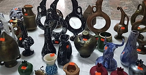 Alaca Özel Eğitim Uygulama Okulu’ndan yılsonu sergisi