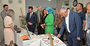 Hayat Boyu Öğrenme Haftası yılsonu sergisi beğenildi