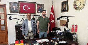 Turgut Başdaş’dan Zeki Dilmen’e ziyaret