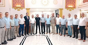 Müdürler için veda programı düzenlendi