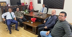 Alaca İlçe Milli Eğitim Müdürü Çaylak’a ziyaret
