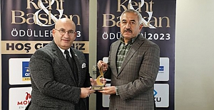 Başkan Şaltu, yılın ilçe belediye başkanı seçildi