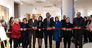 Başkan Halil İbrahim Şaltu, ‘Kültürel Doğanın Bozulması ve Diaspora’ konulu sergiye katıldı