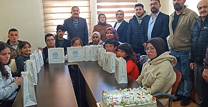 Engelli öğrencilerle bir araya geldiler