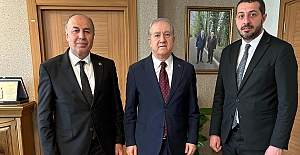 Alaca Belediye Başkanı Arslan ve İlçe Başkanı Duru'dan Ankara ziyareti