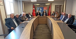 CHP'de İlçe Başkanları Toplantısı: Kenan Mazıbaşı da hazır bulundu