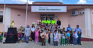 Alaca'da Trafik Haftası coşku ile kutlandı