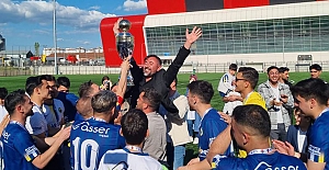 Alacagücü şampiyonluğunu coşkuyla kutladı!