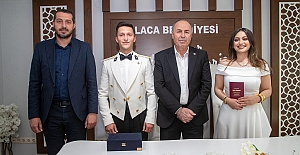 Başkan Arslan, genç Teğmenin nikâhını kıydı