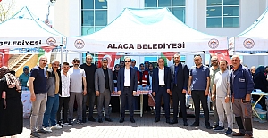 Gazze için Alaca’da gönül seferberliği: Kadınlardan anlamlı kermes