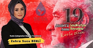 Zehra Sucu Benli’den 19 Mayıs Mesajı: “Gençlerin Yanında Olmaya Devam Edeceğiz”