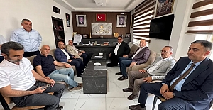 Zeki Dilmen’den AK Parti ziyareti