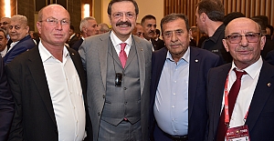 Alaca TSO Başkanı Günser Şirin, TOBB Genel Kurulu'nda ilçenin sesi oldu