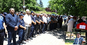 Kore Gazisi Hüseyin Emiroğlu son yolculuğuna uğurlandı