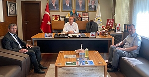 Mal Müdürü Dinke’den Başkan Arslan’a ziyaret