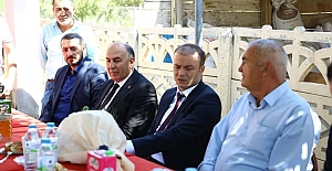 15 Temmuz gazisi Salih Kuran’ı evinde ziyaret ettiler