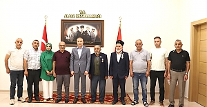Alaca Kaymakamı Meriç Dinçer’e Hayırlı Olsun Ziyareti
