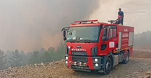 Alaca’dan Bursa’daki yangın söndürme çalışmalarına destek