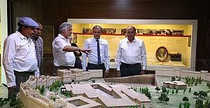 Alacahöyük Arkeoparkı’nda geleceğe ışık tutan ziyaret