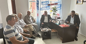 Cengiz Atlas’tan CHP Alaca İlçe Örgütüne ziyaret