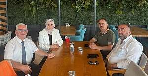 DEVA ve Saadet Partisi temsilcileriyle buluştu: Alacalı hemşehrimiz Zehra Benli de ziyarette hazır bulundu