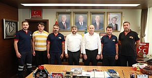 Şerif Arslan’dan kahraman itfaiyecilere teşekkür