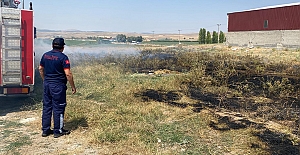 Alaca’da anız yangınlarına karşı uyarı
