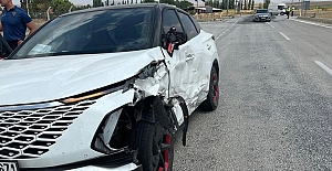 Alaca’daki kazada bir kişi hastaneye kaldırıldı